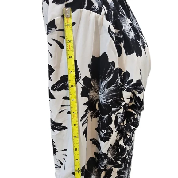 Ark & Co Black and White Floral Maxi Dress - Picture 6 of 6